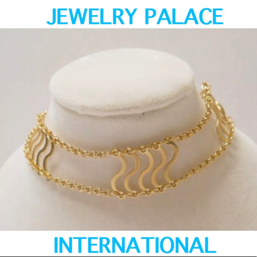 🆕14K Gold Filled Wonderful Wavy Bracelet.